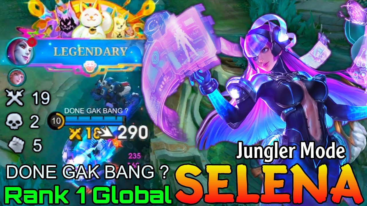 HyperCarry Selena VS Top Global Johnson & Supreme Enemy - Top 1 Global Selena DONE GAK BANG ? - ML