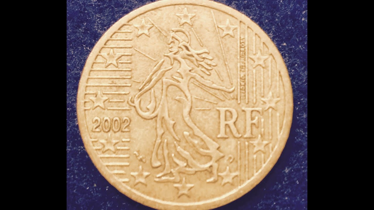 2002 France 50 Euro Cent Coin