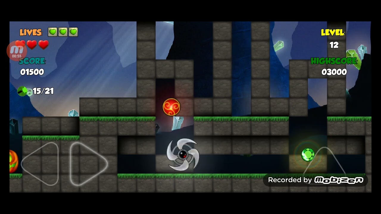 Red the Ball 1 - Level 12