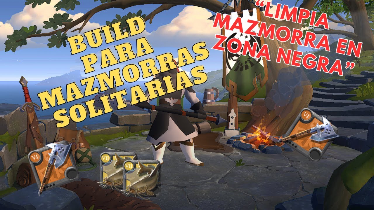 BUILD DE LA GRAN HACHA PARA SOLITARIAS T8 (Albion Online)