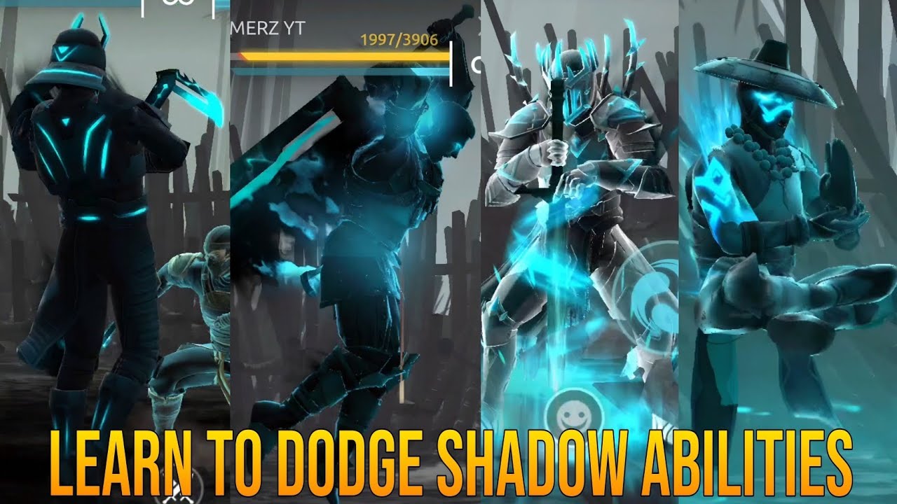 How to Dodge All Heroes Shadow Abilities in Shadow Fight 4 Arena