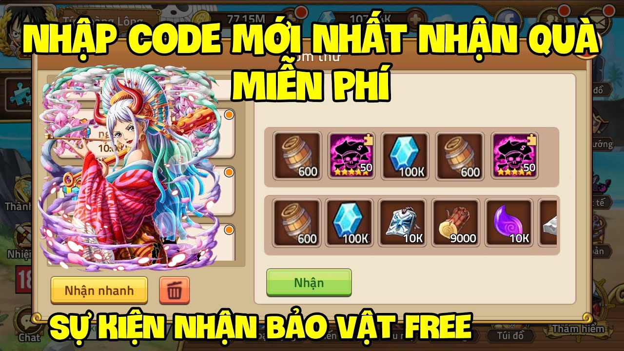 Tổng Hợp 9 Code Huyền Thoại Hải Tặc D&ugrave;ng Chung Mới Update | Sự Kiện Nhận Code Tuần Vip 2026 Nha