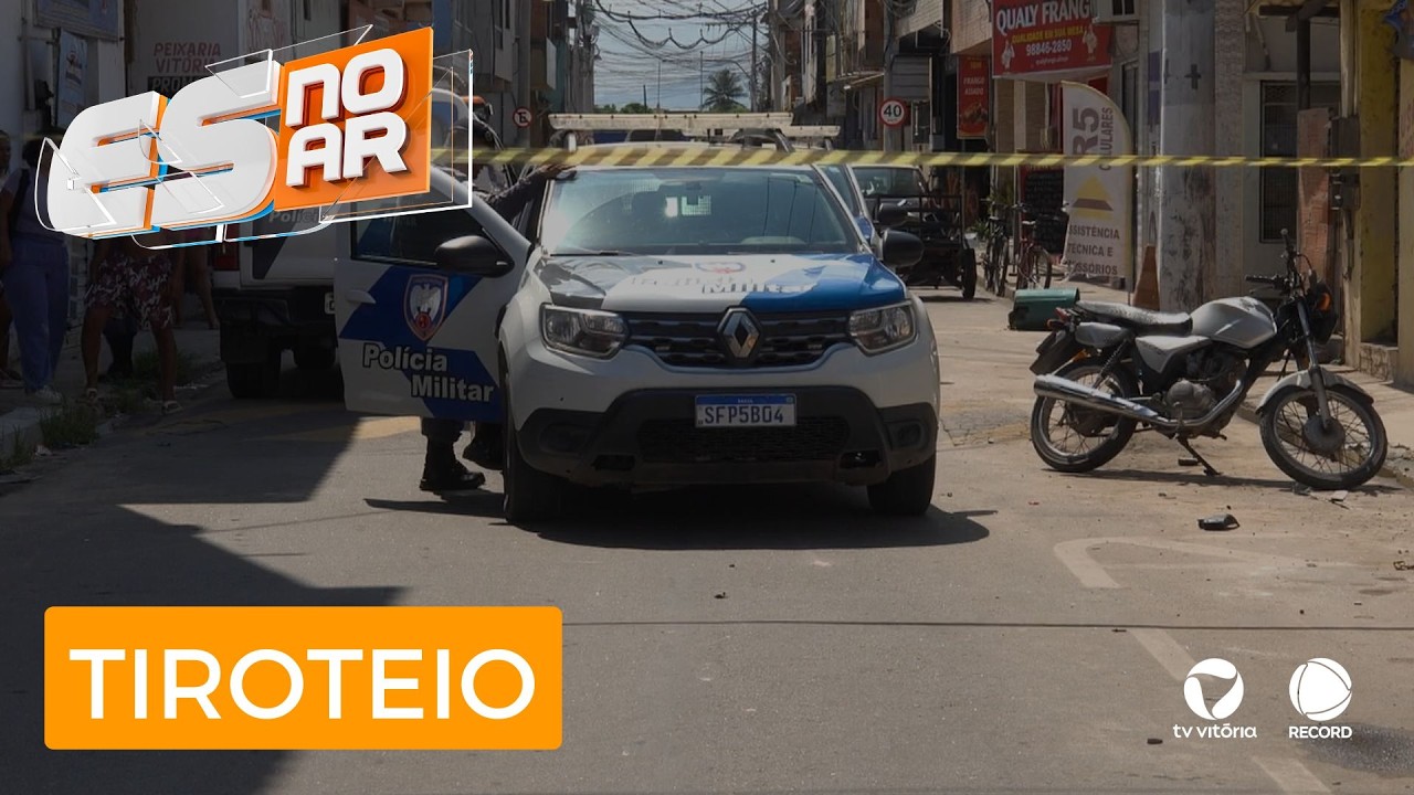 Ataque a tiros deixa mortos e ônibus incendiado em Vila Velha.