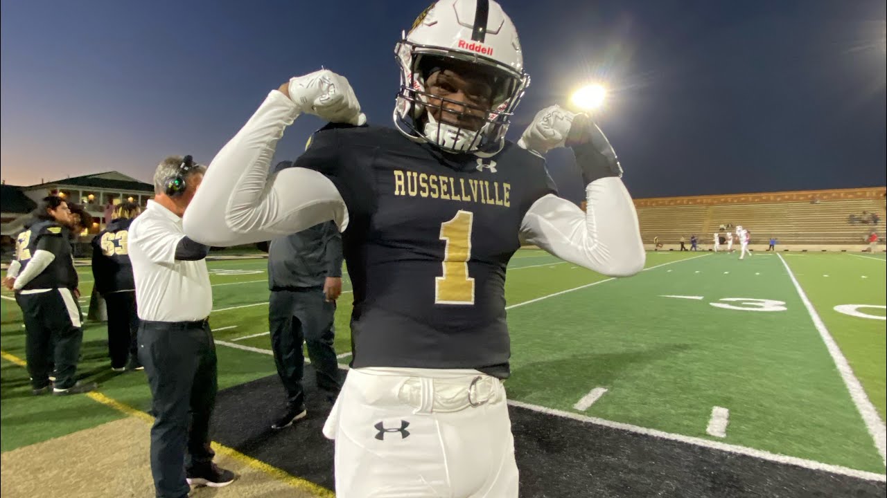 Russellville Golden Tigers Vs Brewer Patriots Varsity Football Game Highlights