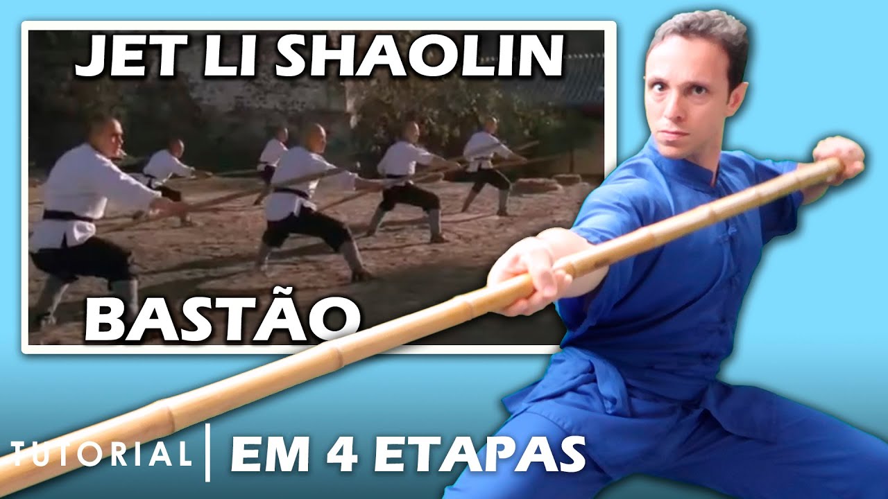 PASSO A PASSO - BASTÃO KUNG FU SHOLIN DO JET LI