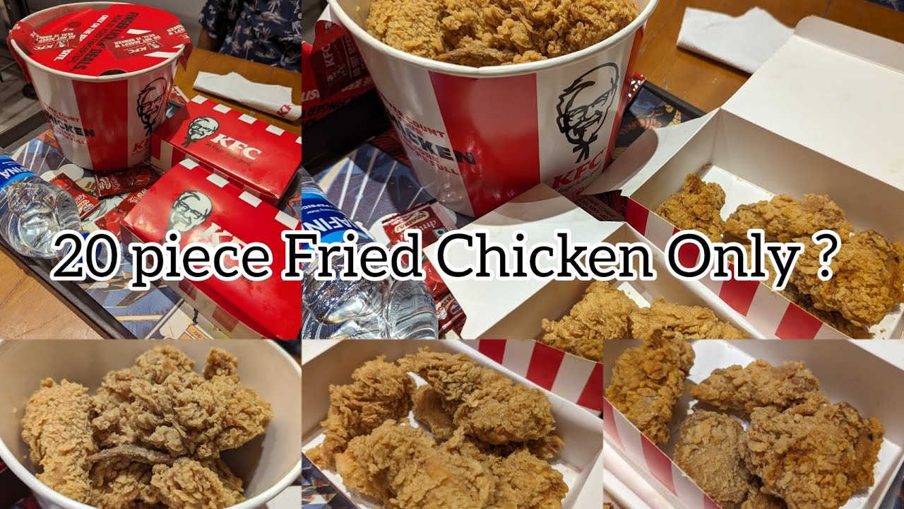 KFC 999 Taka Offer 20 Piece Chicken | Tuesday Special | You Should Try  | Aysha Ariyan | Food Vlog 😋
