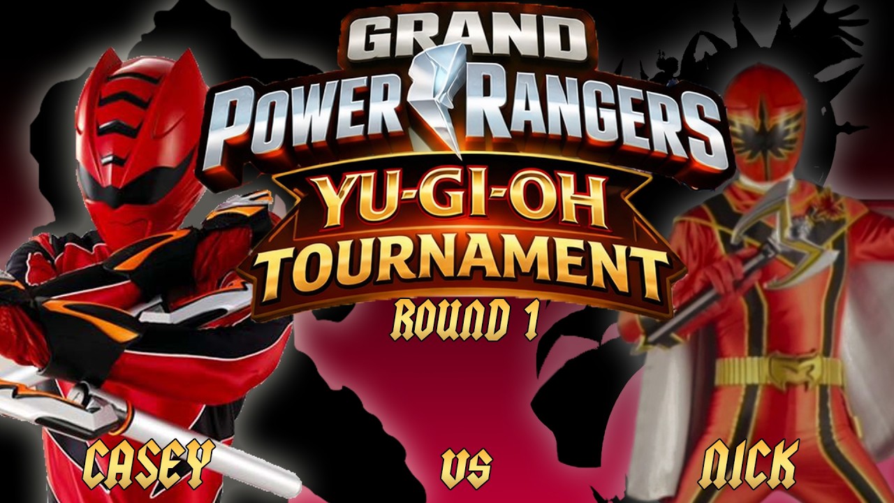 Casey vs Nick | Grand Power Rangers Yu-Gi-Oh Tournament | Round 1