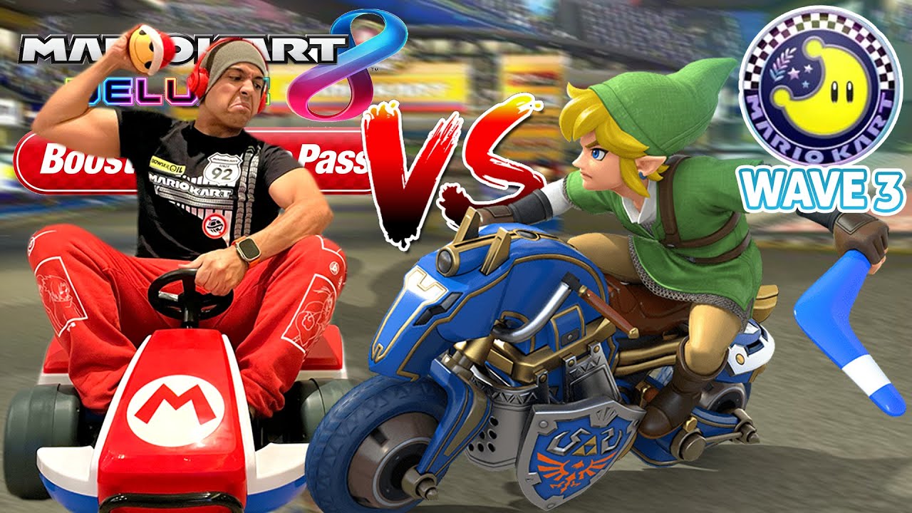MORE NEW TRACKS!! ALSO I DON'T LIKE LINK ANYMORE!! [WAVE 3] [MK8D]
