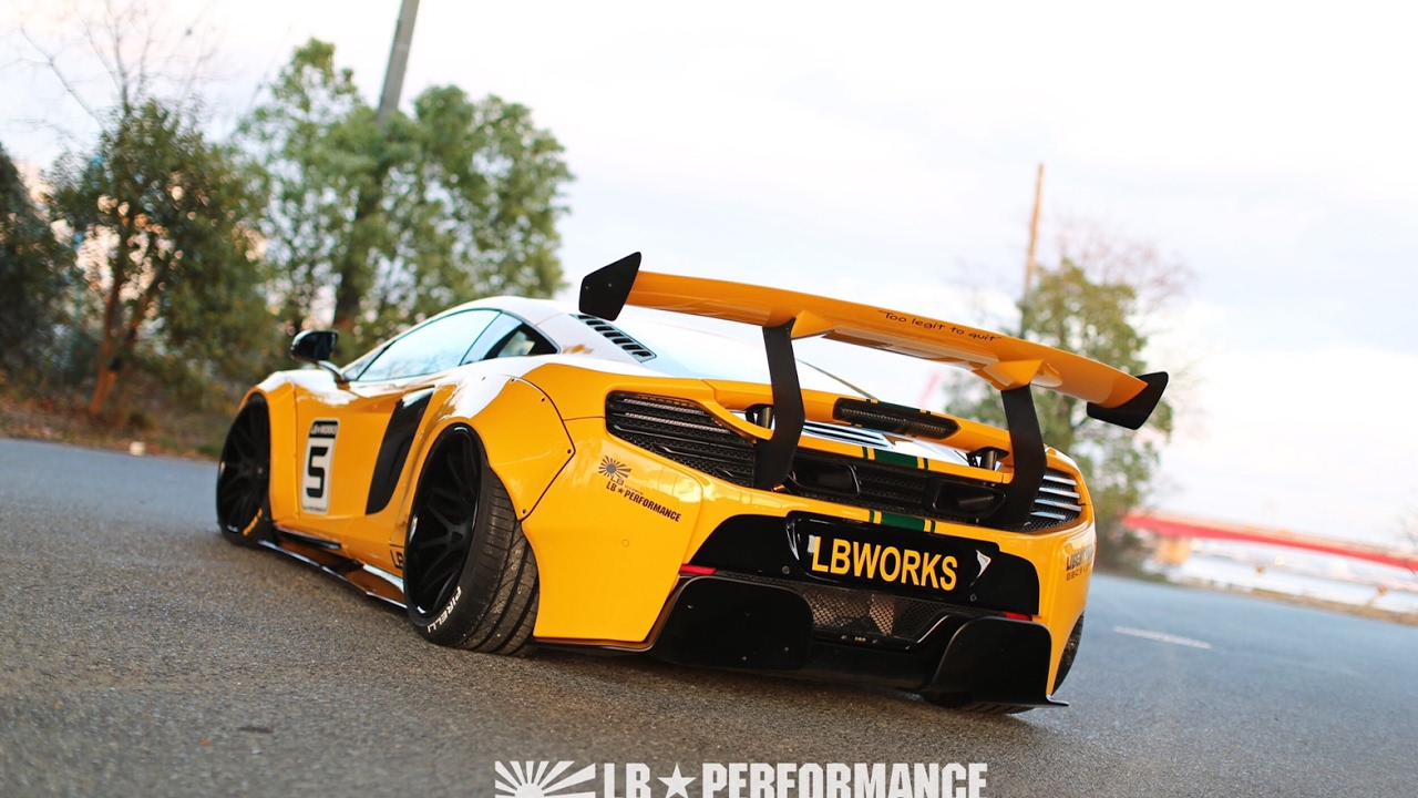 Mclaren MP4 and 650 SX Liberty Walk Performance | Epic Engine Sound