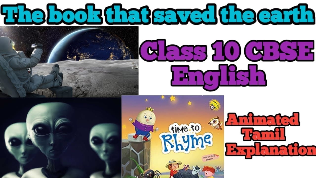 The Book that Saved the Earth / Class 10 CBSE English/ Engliah Abaca