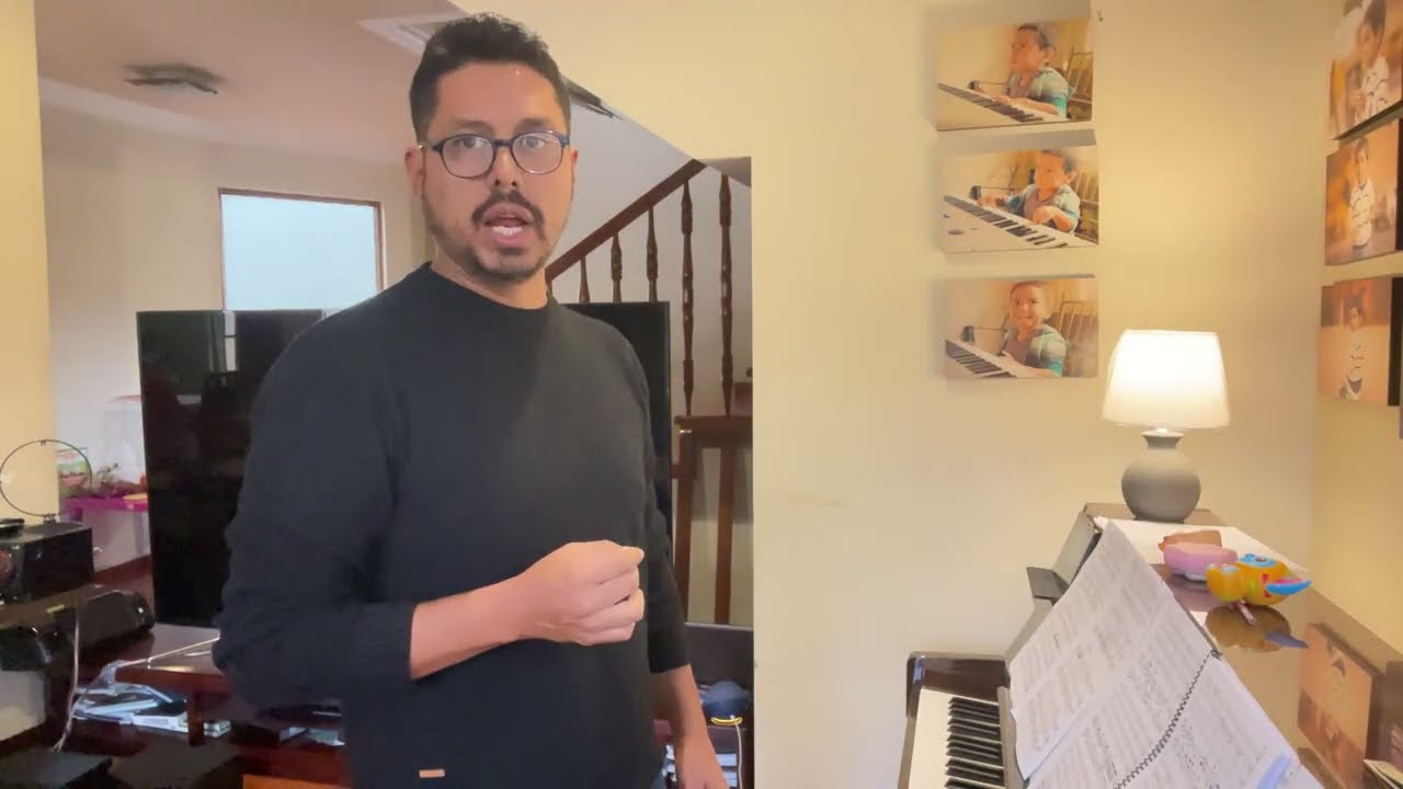 Benedictus Réquiem - LIVE Day 1 - Mozart Baritone Vocal Practicing - Juan Carlos Cerna 