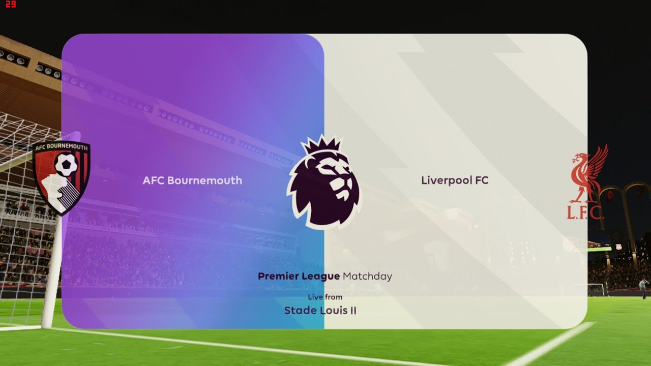 BOURNEMOUTH VS LIVERPOOL  (SIMULATED REALITY)