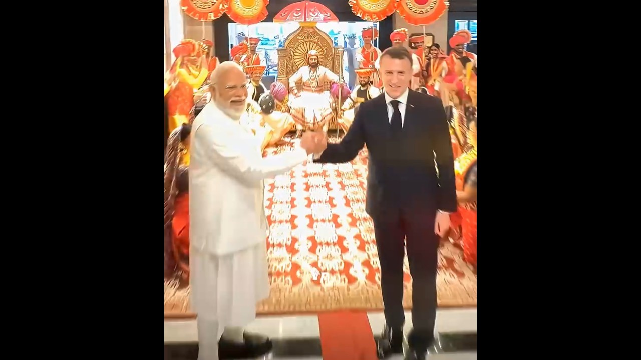 I Love India : France President Macron