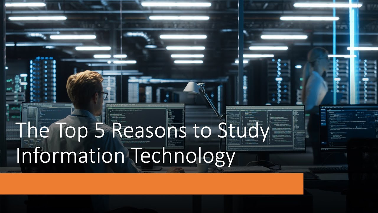 The Top 5 Reasons to Study Information Technology