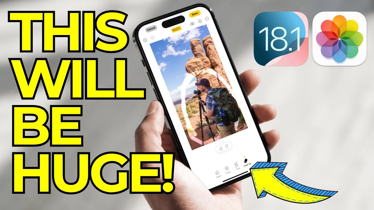 The EASIEST WAY To Clean Up Your iPhone Photos Using Apple Intelligence