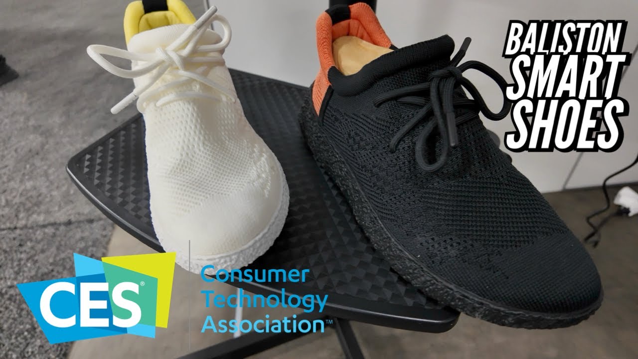 The Smartest Shoes In The World Baliston Shoes CES 2024 Day 1 #ces #ces2024