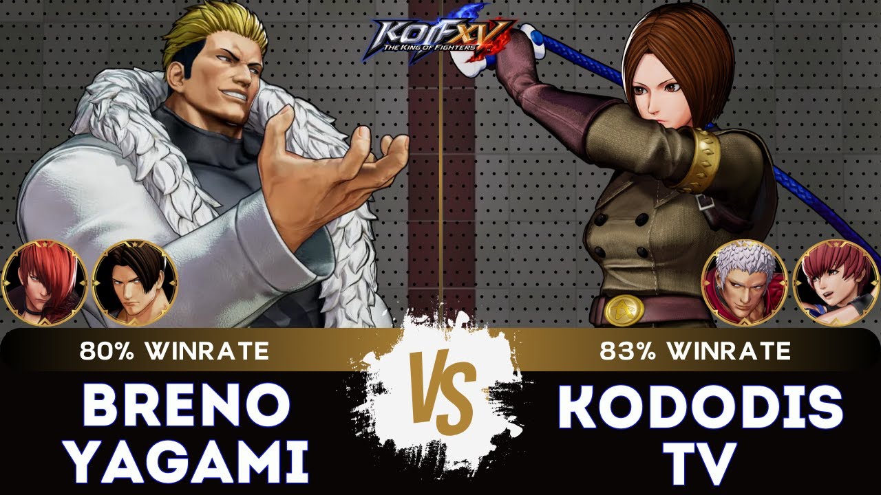 KOF XV ▰ BRENO YAGAMI (Yamazaki/Kim/Iori) 🆚 KODODIS TV (Whip/O.Yashiro/Chris) 🎞️Replay Match - 1/26
