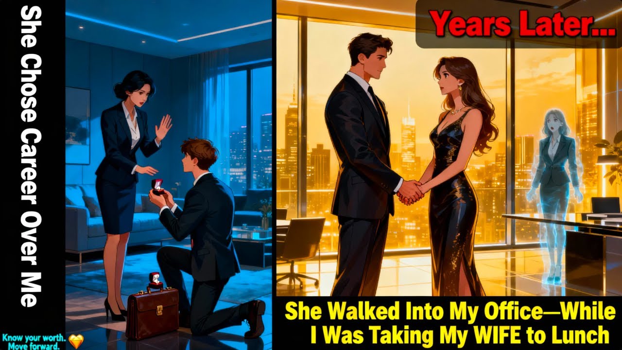 She Rejected My Proposal, Saying Her Career Came First. I Just Nodded And Walked Away. Years Later