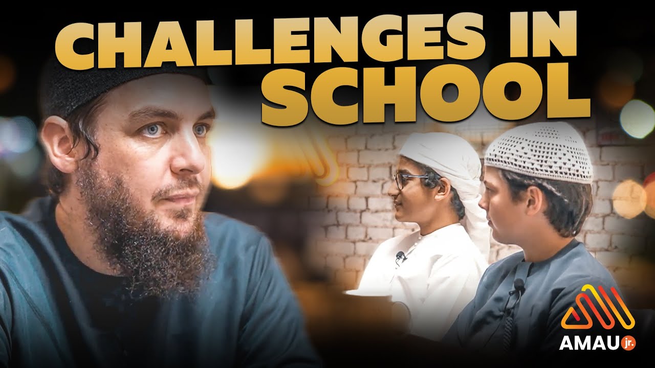Teenagers Discuss Challenges in School with Ustadh Muhammad Tim Humble #AMAUJr