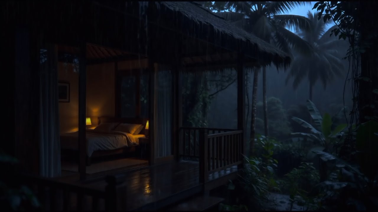 Rain Sounds for Sleeping | Fall Into Deep Sleep with Gentle Rain White Noise