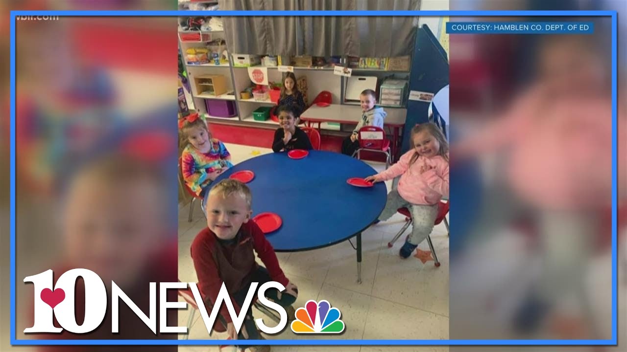 Hamblen Co. Pre-K students hold mock election