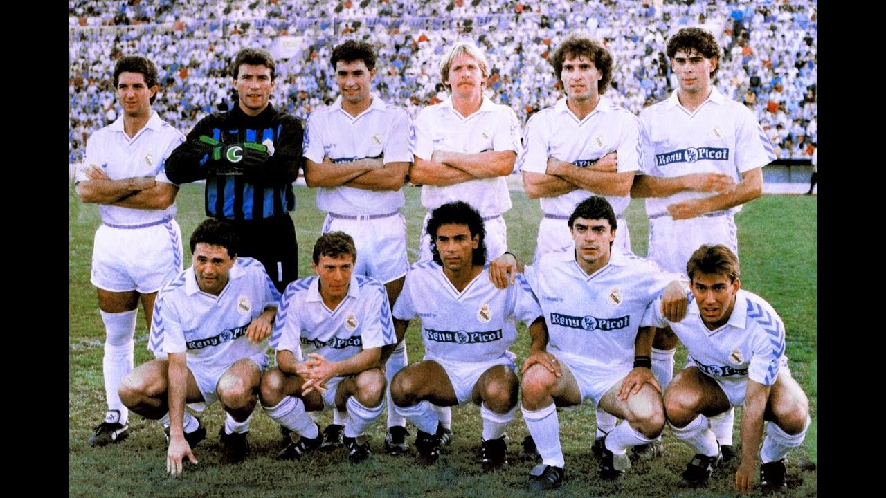 1989-90 Llegada de Toshack y Fernando Hierro. 5ª Liga consecutiva. Final de Copa contra Barcelona