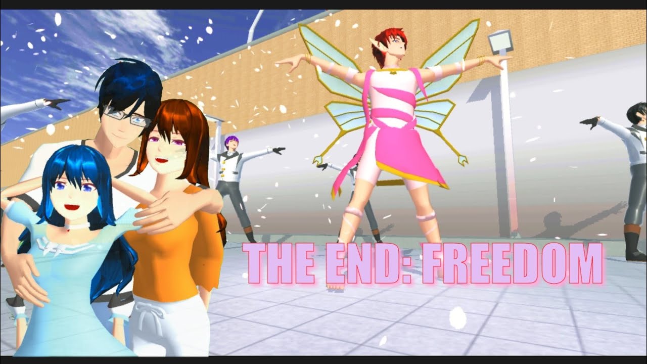 Zombie Town (THE END: Freedom 🕊️) SAKURA School Simulator FUNNY Story