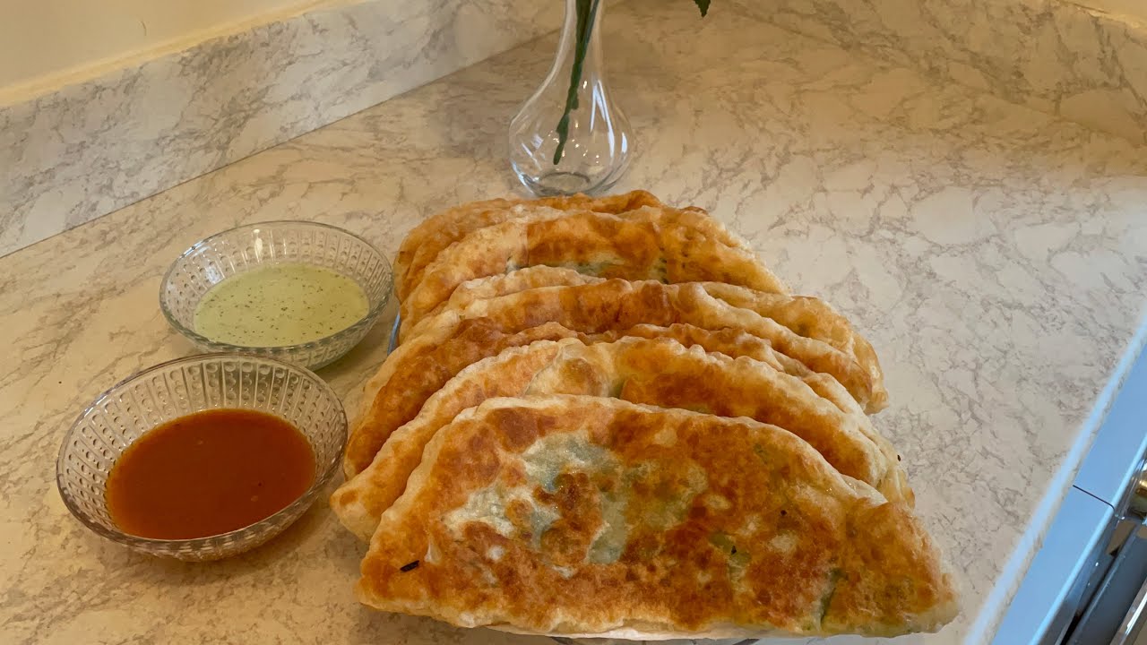 Gandana Bolani/pirki recipe/طرز تھیہ بولانی #fooddiary #liverpool #uk