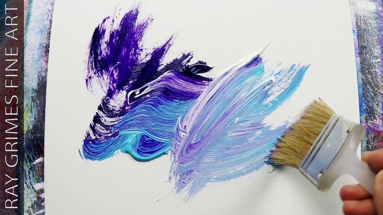 Easy Painting Method / 157 / Acrylics / Galaxy / Abstract Painting Demonstration