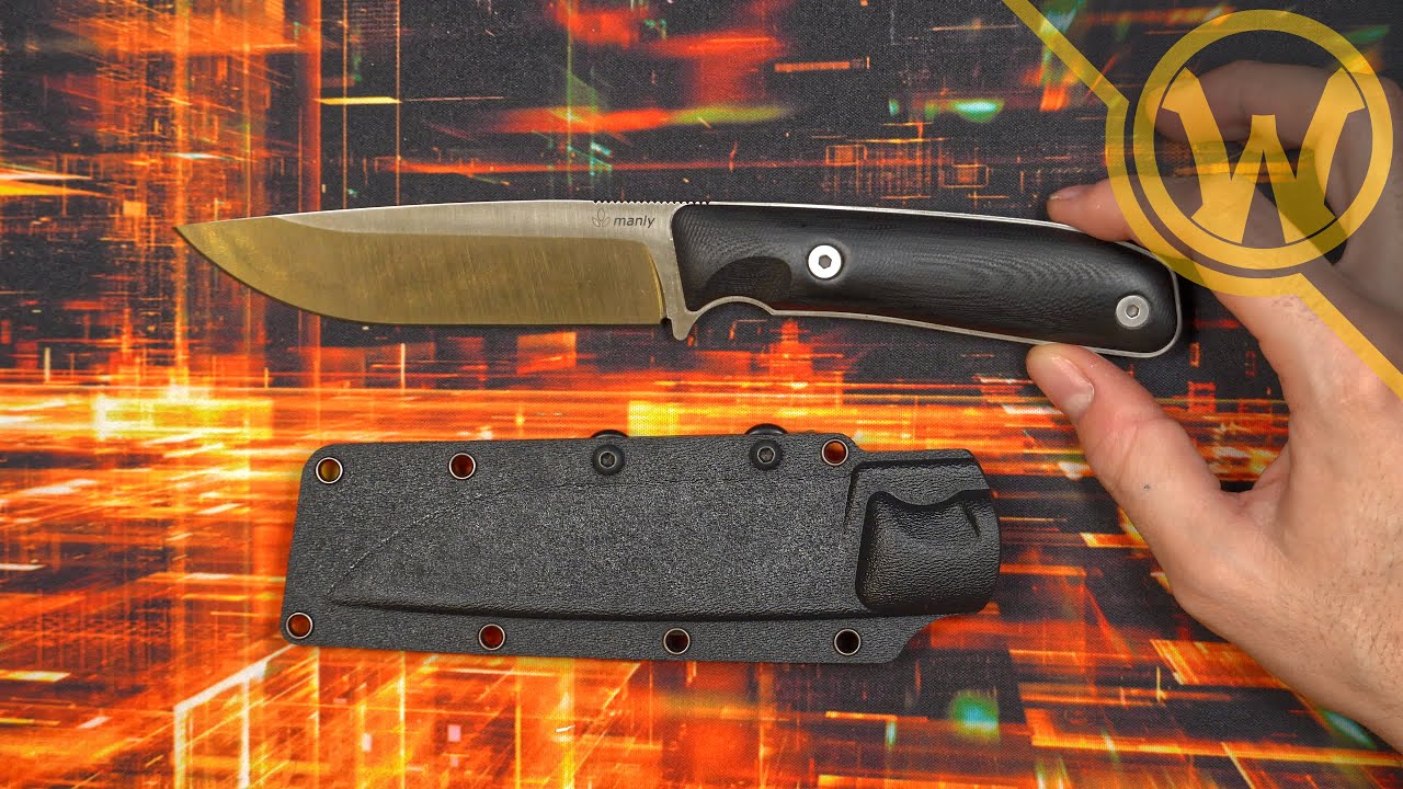 Manly BLAZE D2 - 65 EUR Fixed Blade - Unboxing & First Impressions!