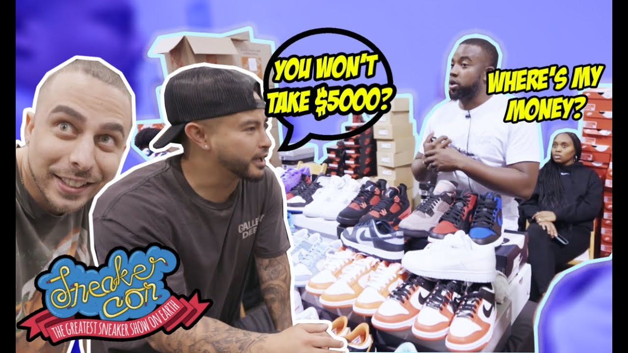 ВЫДАЧА 75 000 ДОЛЛАРОВ НА LA SNEAKERCON! (НАЛИЧНЫЕ ЗАКОНЧИЛИСЬ!)