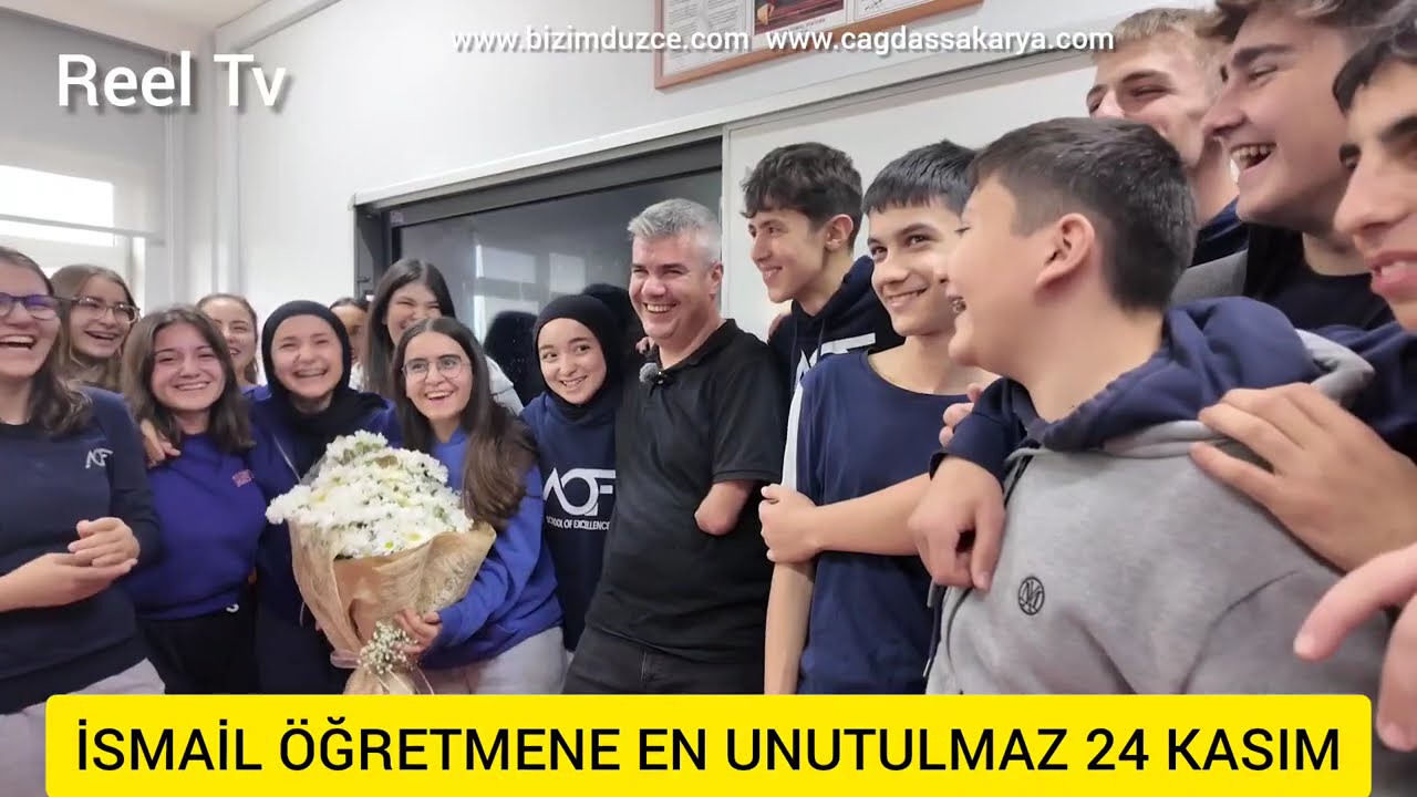 İSMAİL ÖĞRETMENE EN UNUTULMAZ 24 KASIM