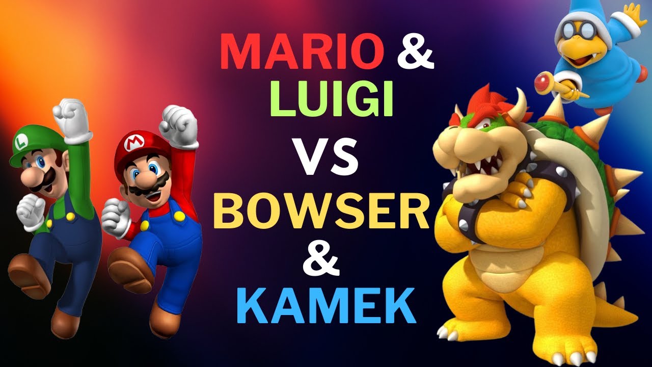 Mario & Luigi VS Bowser & Kamek - IKEMEN GO FIGHTS #96