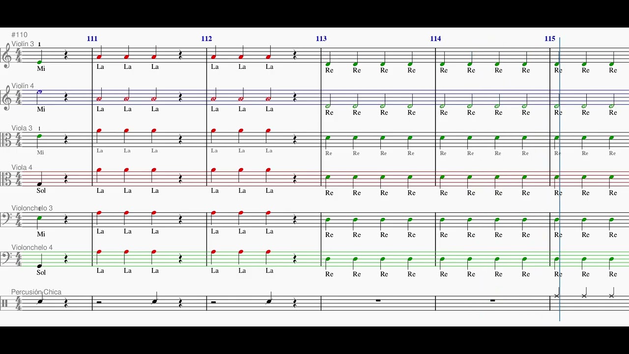 Villancicos Instrumentos 3 y 4 Polyphony Hall FTVO