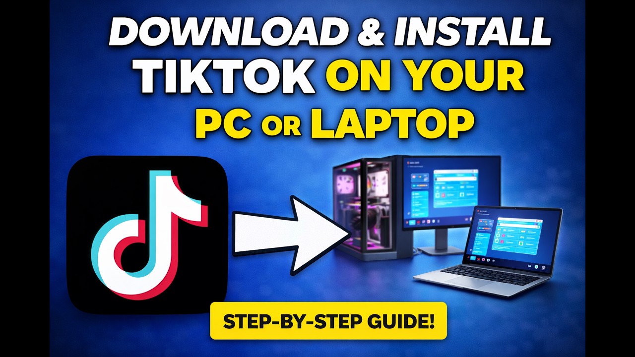 Jak pobrać TikToka na laptopa i komputer (ŁATWE)