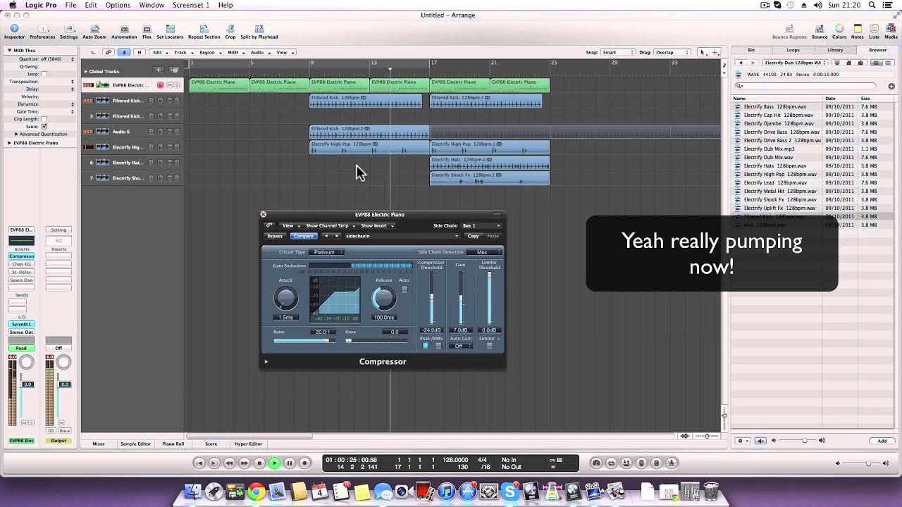 Logic Pro 9 Tutorial - Creating a progression & melody (The easy way)