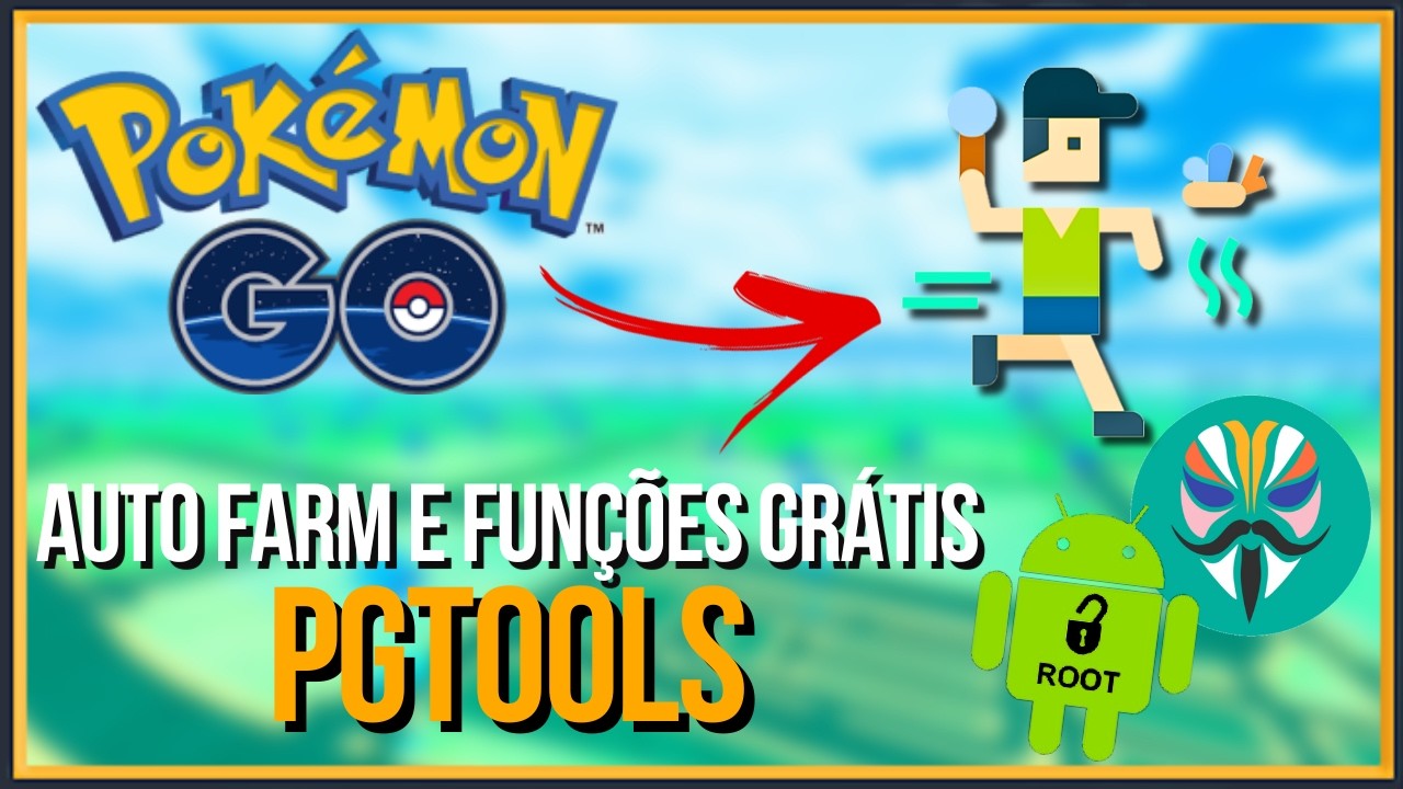 O HACK DE FARM AUTOMÁTICO | CONHEÇA AS FUNÇÕES GRÁTIS DO PGTOOLS | POKÉMON GO