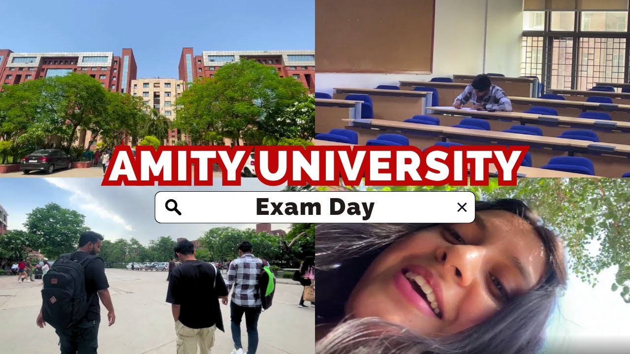 College Diaries || Exam Day || Amity University Noida || Kanika Devrani