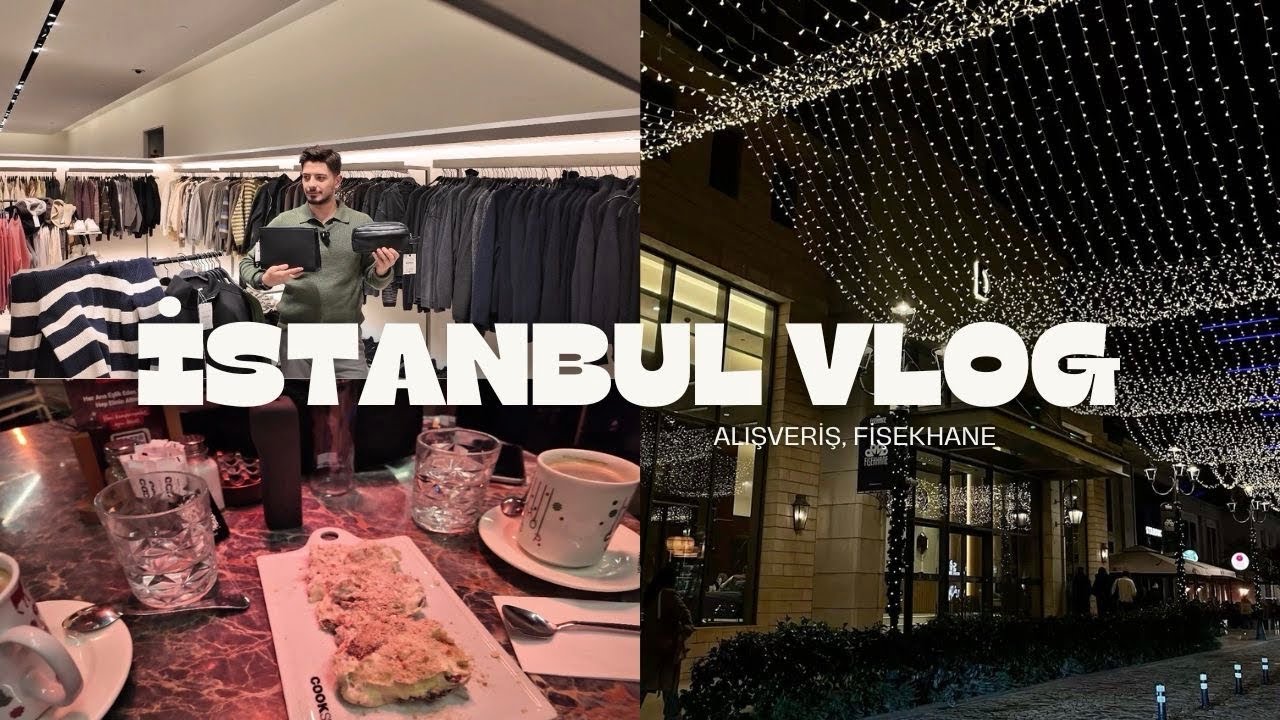 İSTANBUL VLOG | alışveriş, fişekhane #vlog