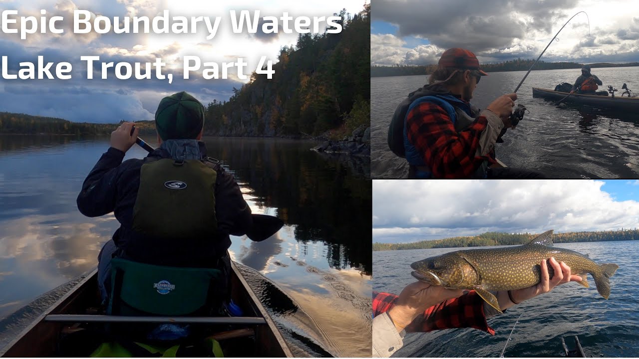 Boundary Waters Fishing Report: Fall Canoe Trip Catching Lake Trout, Part 4