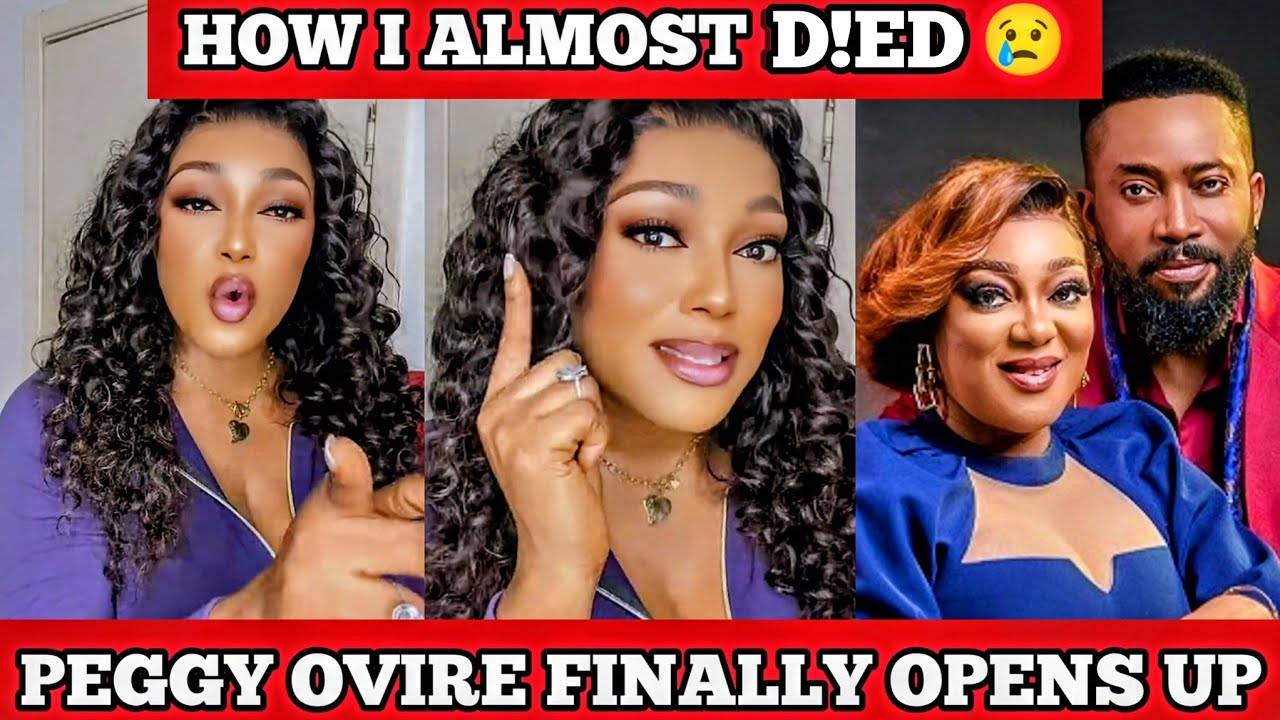 😭💔 Peggy Ovire Finally Speaks About How She Almost Passed Out| Frederick Leonard| Nollywood Gist
