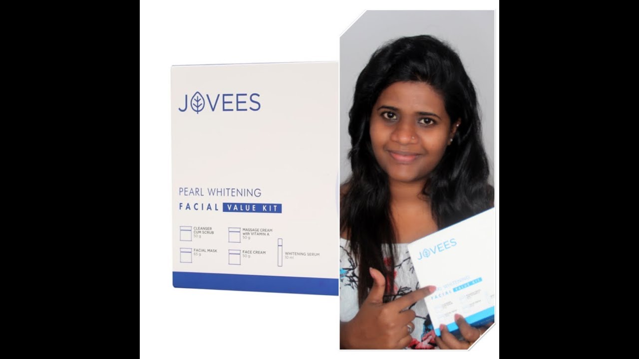 Pearl Facial // Jovees Pearl Whitening Facial