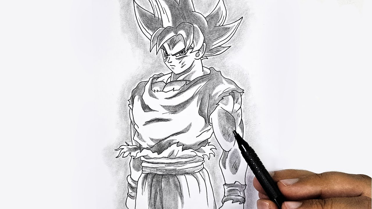 How to draw Goku | Dragon Ball Z