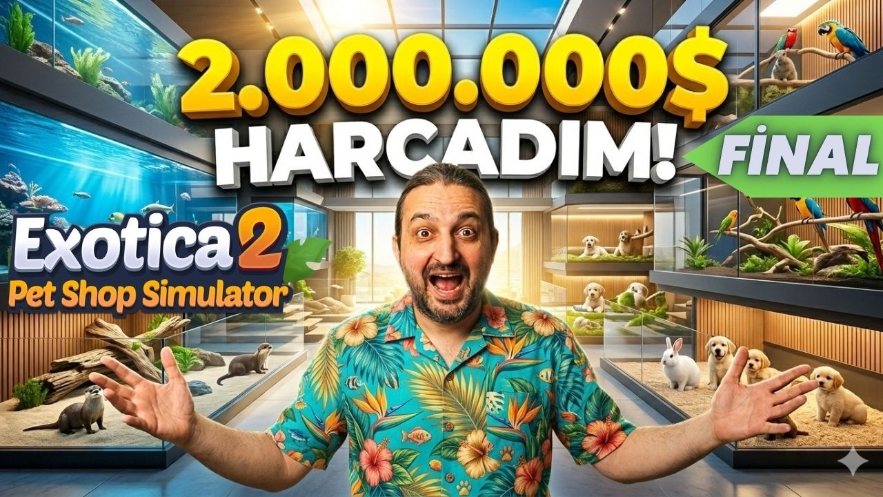 Arsayı Satın Aldım Mağazayı Yeniden Düzenledik ! | Exotica 2 Pet Shop Simulator Türkçe FİNAL