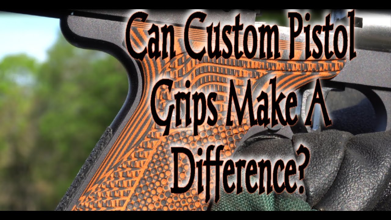 Can Custom Pistol Grips Make A Difference? | LOK Grips