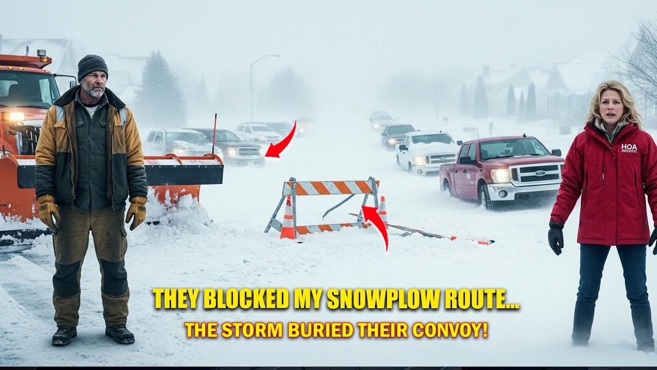 Hoa Board Blocked My Snowplow Route - Then They Screamed As Their Convoy Was Buried In The Snowstorm