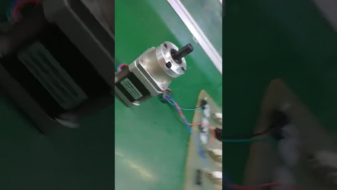 Jkongmotor Nema 17 Stepper Motor with Gearbox Testing 