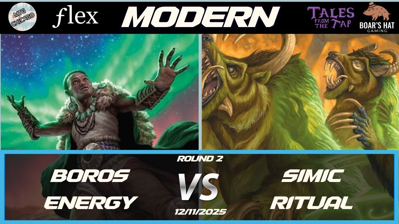 Boros Energy против Simic Ritual [MTG Modern, раунд 2]