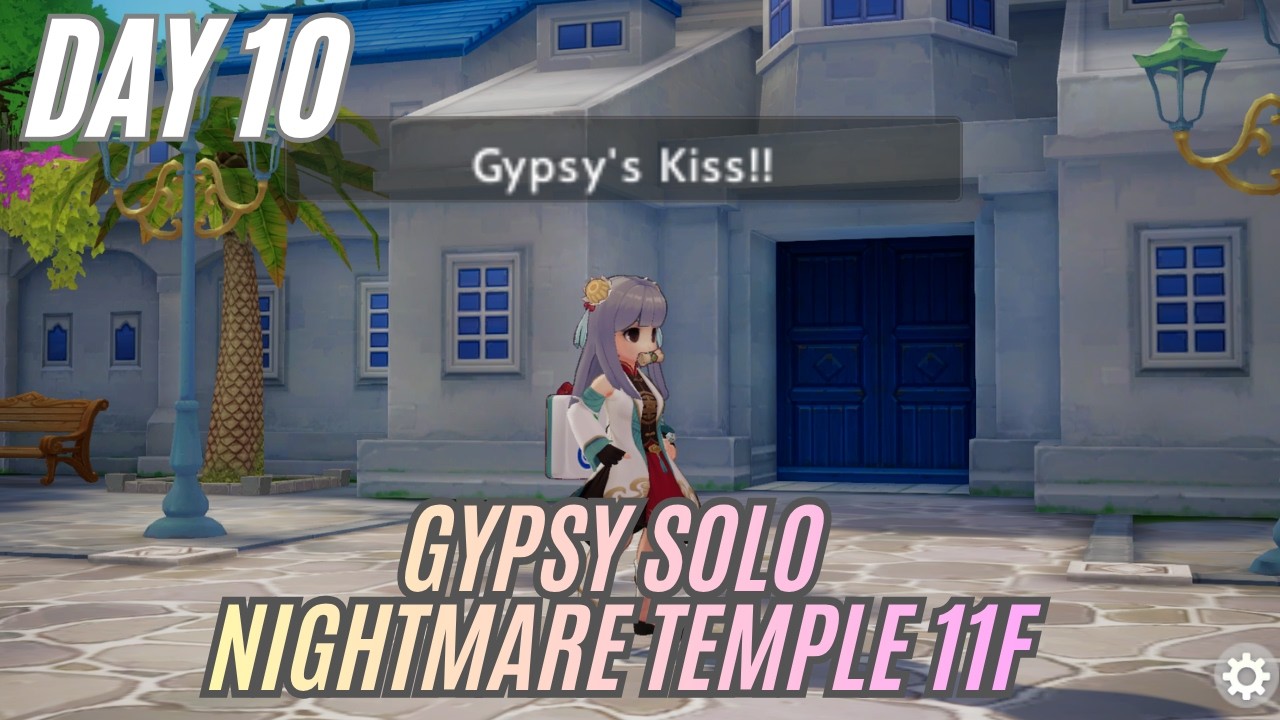 Ragnarok Origin Classic - Gypsy Solo Nightmare Temple Floor 11 (DAY 10)