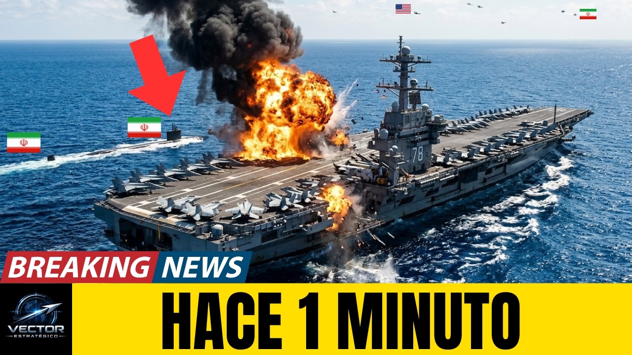 Tres Submarinos Iraníes Lanzaron Torpedos contra un Portaaviones de EE. UU. — Luego ESTO Ocurrió